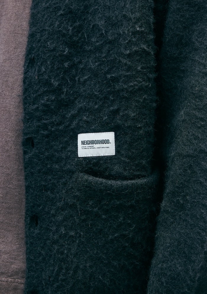 NEIGHBORHOOD(ネイバーフッド)｜MOHAIR CARDIGAN｜正規通販取扱店 In STATE