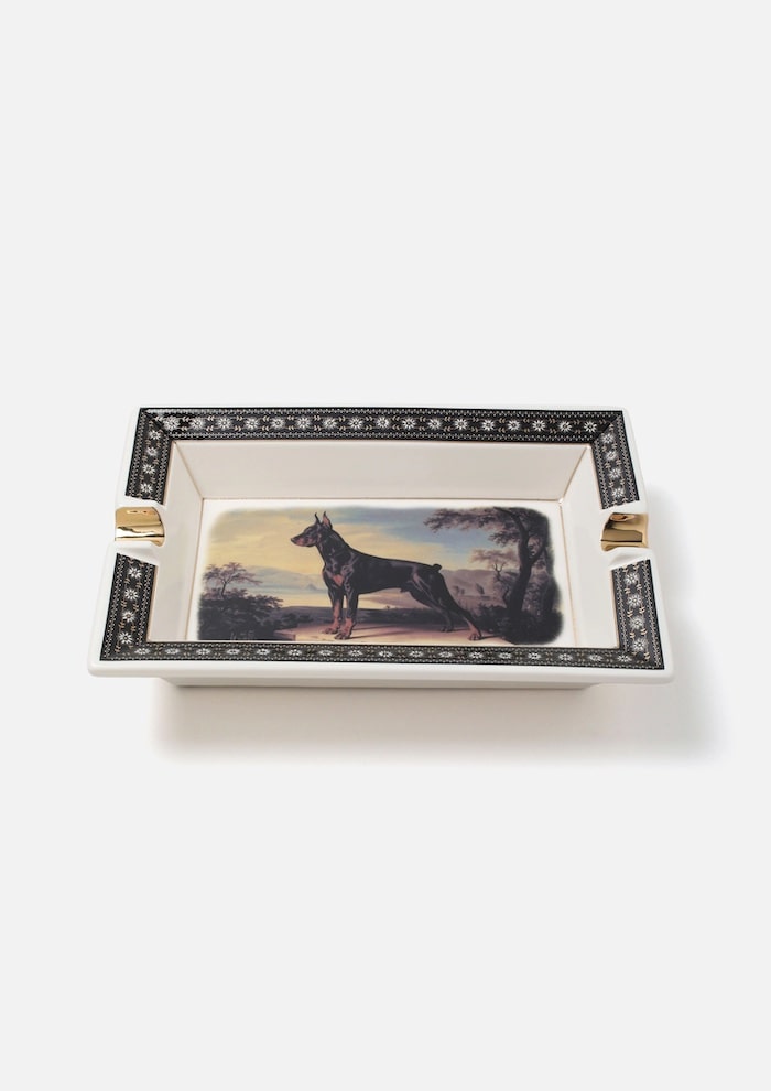 NEIGHBORHOOD SQUARE INCENSE TRAY お香 Neighborhood Men's Square Incense Tray in Navy Neighborhood