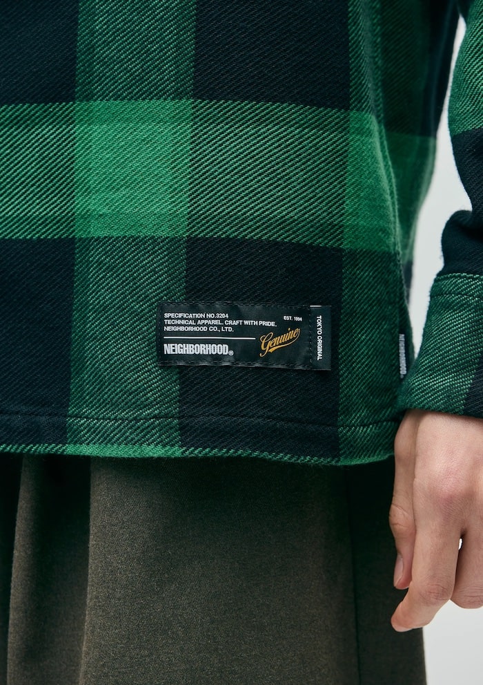 NEIGHBORHOOD(ネイバーフッド)｜BUFFALO CHECK SHIRT LS｜正規通販取扱