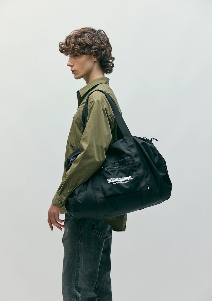 バッグ NEIGHBORHOOD POCKETABLE BOSTON BAG h NEIGHBORHOOD(ネイバーフッド)｜POCKETABLE BOSTON BAG｜正規