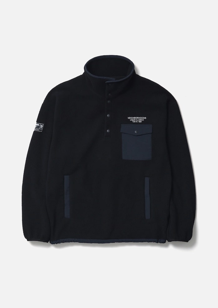 NEIGHBORHOOD(ネイバーフッド)｜FLEECE STAND COLLAR LS｜正規通販取扱