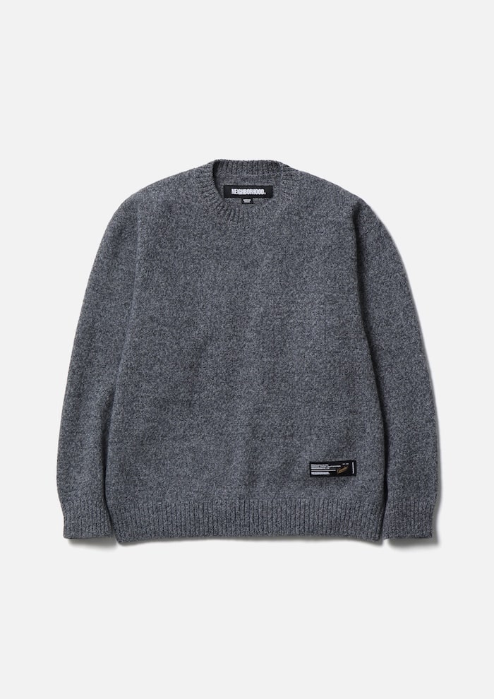 NEIGHBORHOOD(ネイバーフッド)｜PLAIN CREWNECK SWEATER｜正規通販取扱