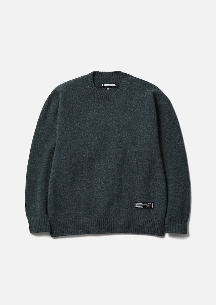 NEIGHBORHOOD(ネイバーフッド)｜PLAIN CREWNECK SWEATER｜正規通販取扱
