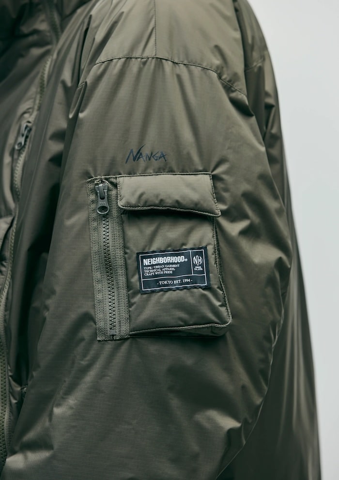 NEIGHBORHOOD(ネイバーフッド)｜NH X NANGA . DOWN JACKET｜正規通販