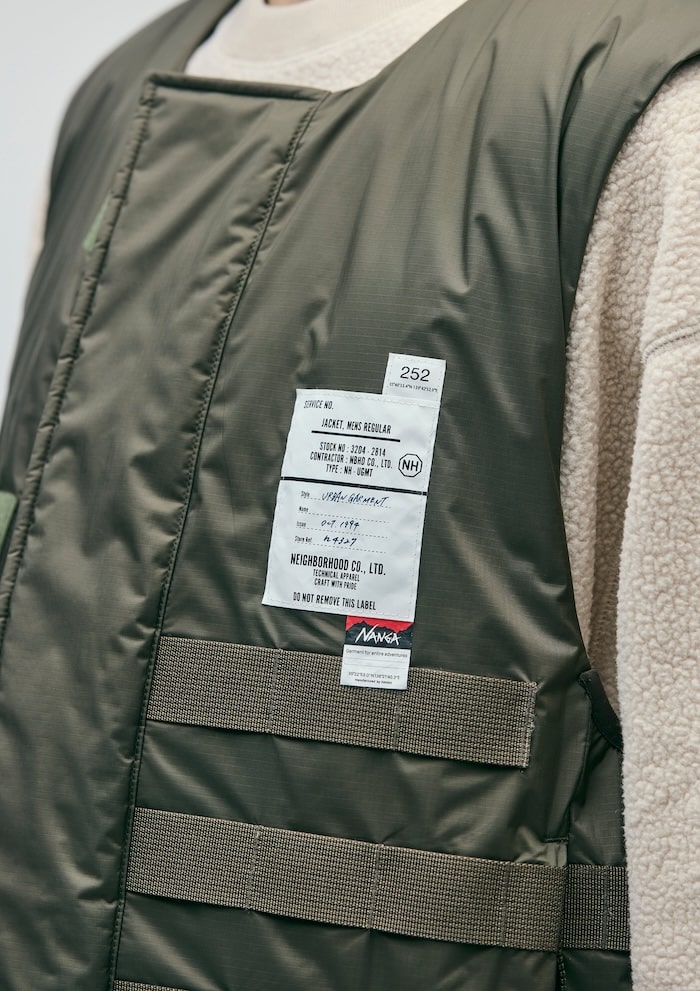 NEIGHBORHOOD(ネイバーフッド)｜NH X NANGA . TACTICAL DOWN VEST