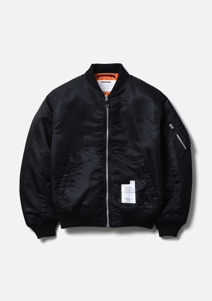NEIGHBORHOOD(ネイバーフッド)｜MA-1 FLIGHT JACKET MOD｜正規通販取扱