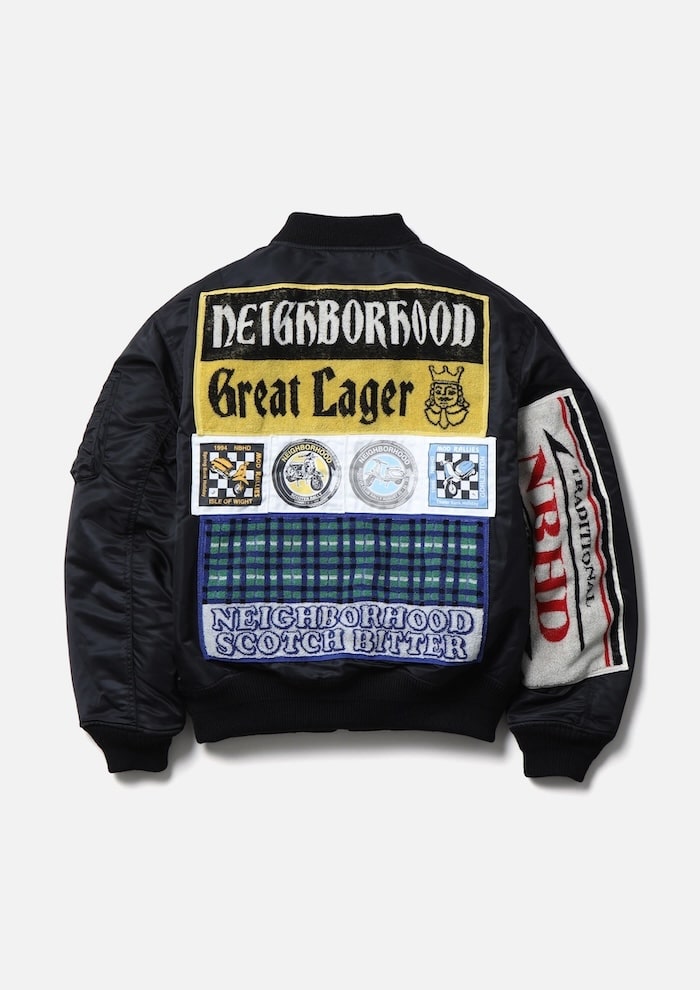 NEIGHBORHOOD(ネイバーフッド)｜MA-1 FLIGHT JACKET MOD｜正規通販取扱