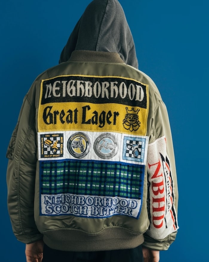 NEIGHBORHOOD(ネイバーフッド)｜MA-1 FLIGHT JACKET MOD｜正規通販取扱
