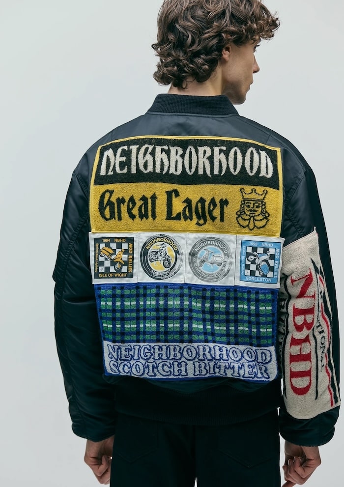 NEIGHBORHOOD(ネイバーフッド)｜MA-1 FLIGHT JACKET MOD｜正規通販取扱