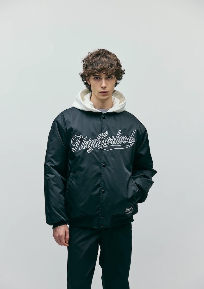 ネイバーフッド 241TSNH-JKM04 BASEBALL JACKET NEIGHBORHOOD(ネイバーフッド)｜BASEBALL JACKET｜正規通販取扱店 In STATE