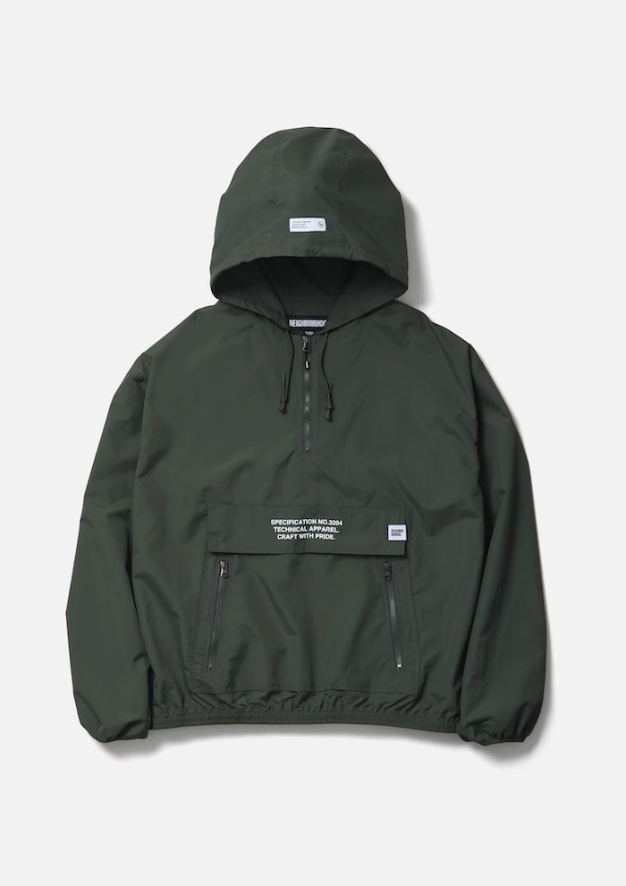 【新品未使用タグ付き】　NEIGHBORHOOD ANORAK JACKET NEIGHBORHOOD(ネイバーフッド)｜ANORAK JACKET｜正規通販取扱店
