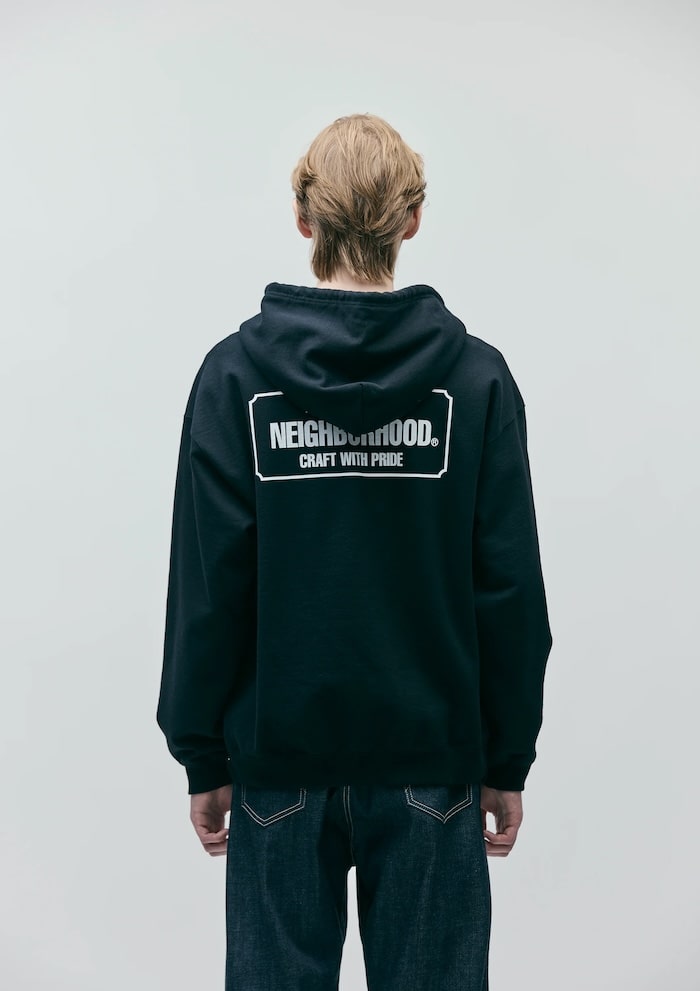NEIGHBORHOOD(ネイバーフッド)｜CLASSIC SWEAT HALF ZIP HOODIE