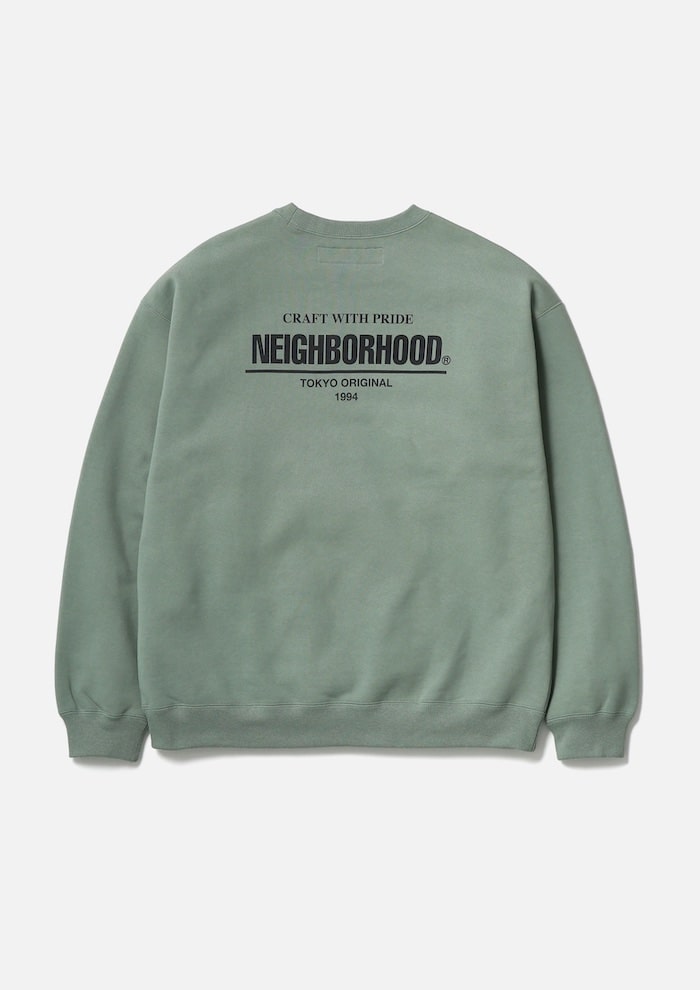 トップス NEIGHBORHOOD PLAIN SWEATSHIRT LS NEIGHBORHOOD(ネイバーフッド)｜PLAIN SWEAT CREWNECK LS｜正規通販