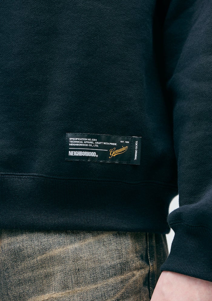 NEIGHBORHOOD(ネイバーフッド)｜PLAIN SWEAT CREWNECK LS｜正規通販