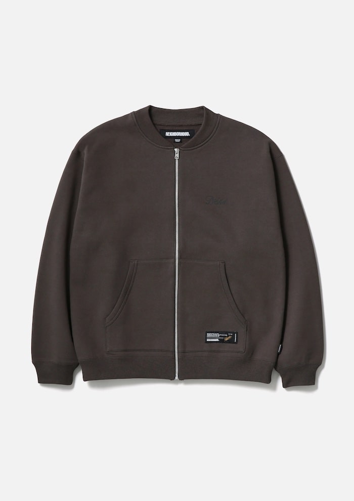 NEIGHBORHOOD(ネイバーフッド)｜PLAIN SWEAT ZIP JACKET LS｜正規通販 
