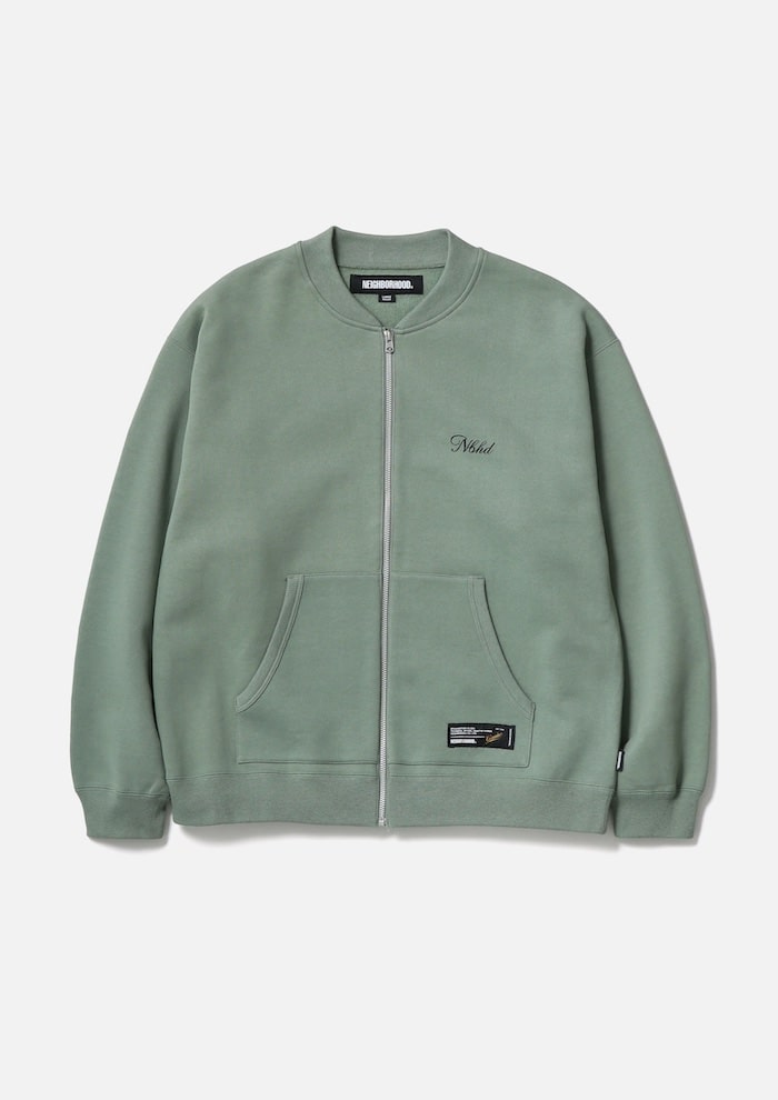 NEIGHBORHOOD(ネイバーフッド)｜PLAIN SWEAT ZIP JACKET LS｜正規通販 