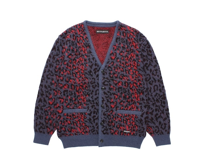 WACKO MARIA(ワコマリア)｜LEOPARD MOHAIR CARDIGAN ｜正規通販