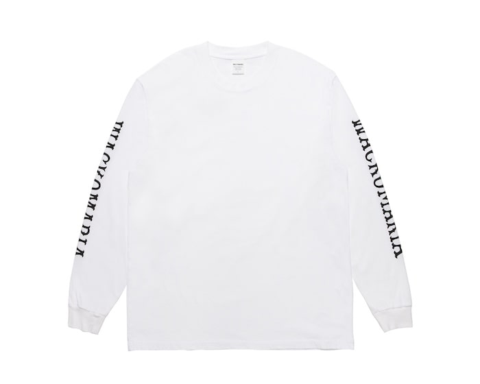 ワコマリア ウォッシュド ヘビー ウエイト クルーネック 長袖 Tシャツ L ワコマリア ウォッシュド ヘビー ウエイト クルーネック 長袖 T