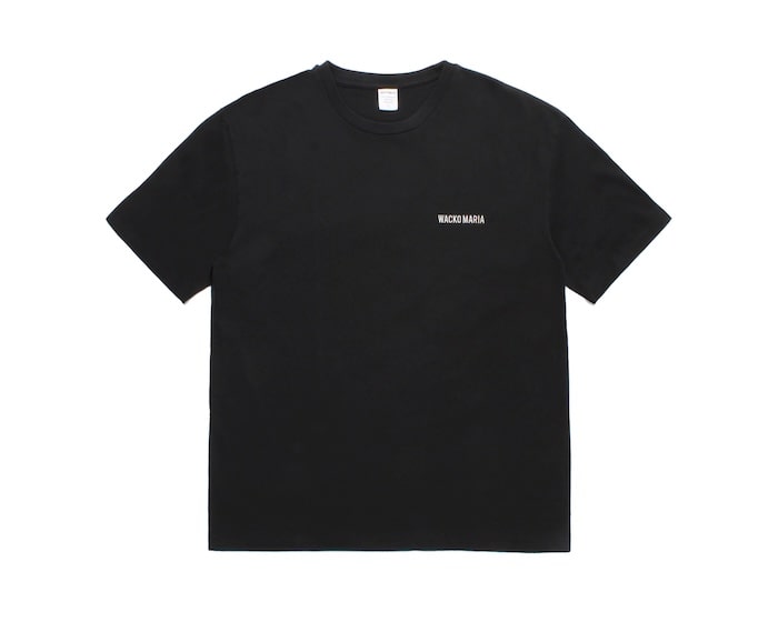 WACKO MARIA 刺繍ロゴ Tシャツ 25FWE-WMT-WT01 WACKO MARIA(ワコマリア)|WASHED HEAVY WEIGHT CREW NECK T