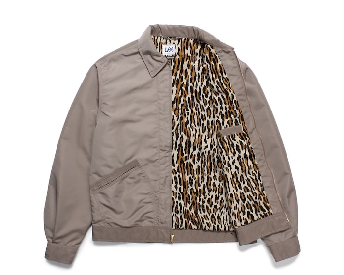 ワコマリア×LEE NYLON 91-B JACKET レオパード Mサイズ ワコマリア×LEE NYLON 91-B JACKET レオパード Mサイズ