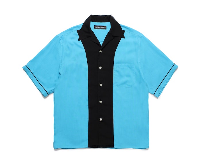 トップス WACKO MARIA SWITCHING SHIRT S/S TYPE-2 TIGHT / SWITCHING SHIRT S/S ( TYPE-2 )(GRAY)