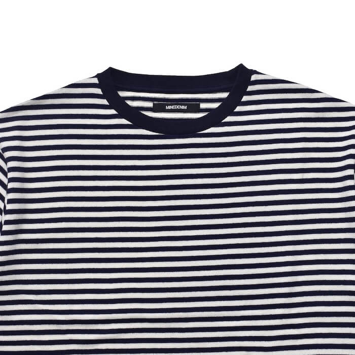 MINEDENIM(マインデニム)｜L.G.Border Crewneck T-SH｜正規通販取扱店