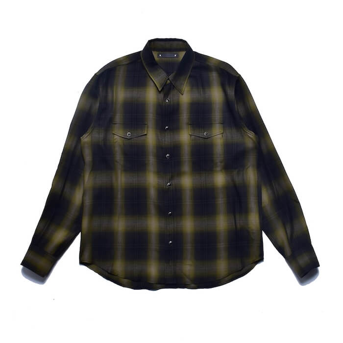 MINEDENIM R.Plaid Western SH