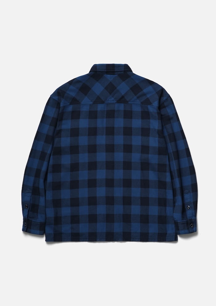 NEIGHBORHOOD(ネイバーフッド)｜GARMENT DYED BLOCK CHECK SHIRT LS