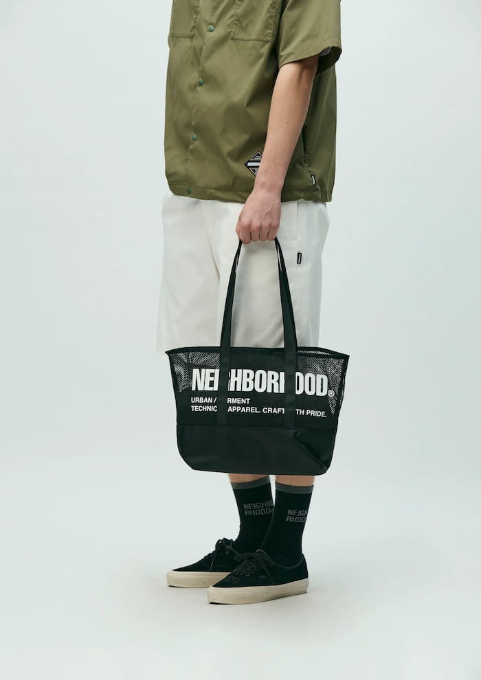 NEIGHBORHOOD MESH TOTE BAG最安値 NEIGHBORHOOD(ネイバーフッド)｜MESH TOTE BAG｜正規通販取扱店 In STATE
