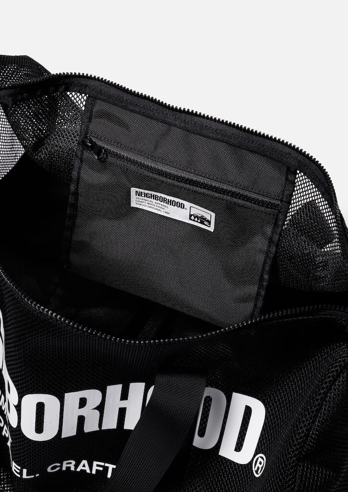 NEIGHBORHOOD(ネイバーフッド)｜MESH BOSTON BAG｜正規通販取扱店 In STATE