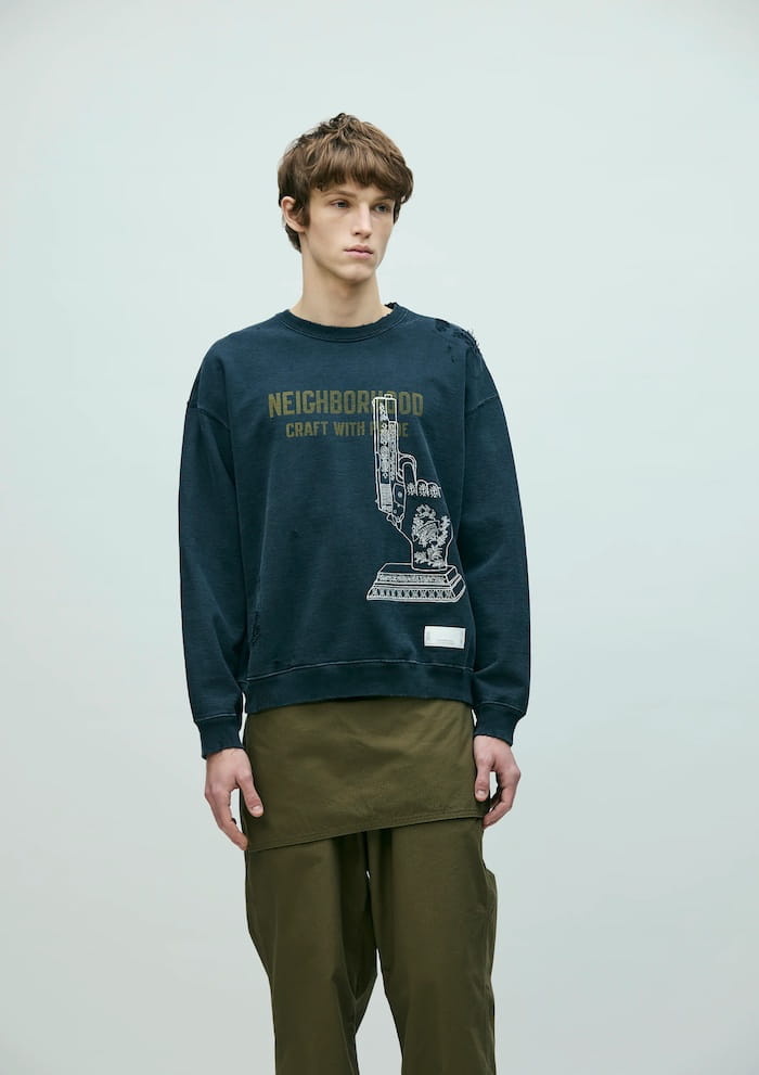 neighborhood SAVAGE スウェット ネイバーフッド S 新品 NEIGHBORHOOD 