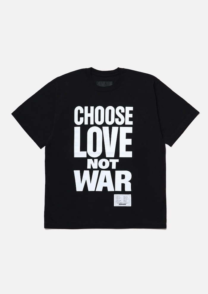 NEIGHBORHOOD NH X KATHARINE HAMNETT . CREWNECK SS-3