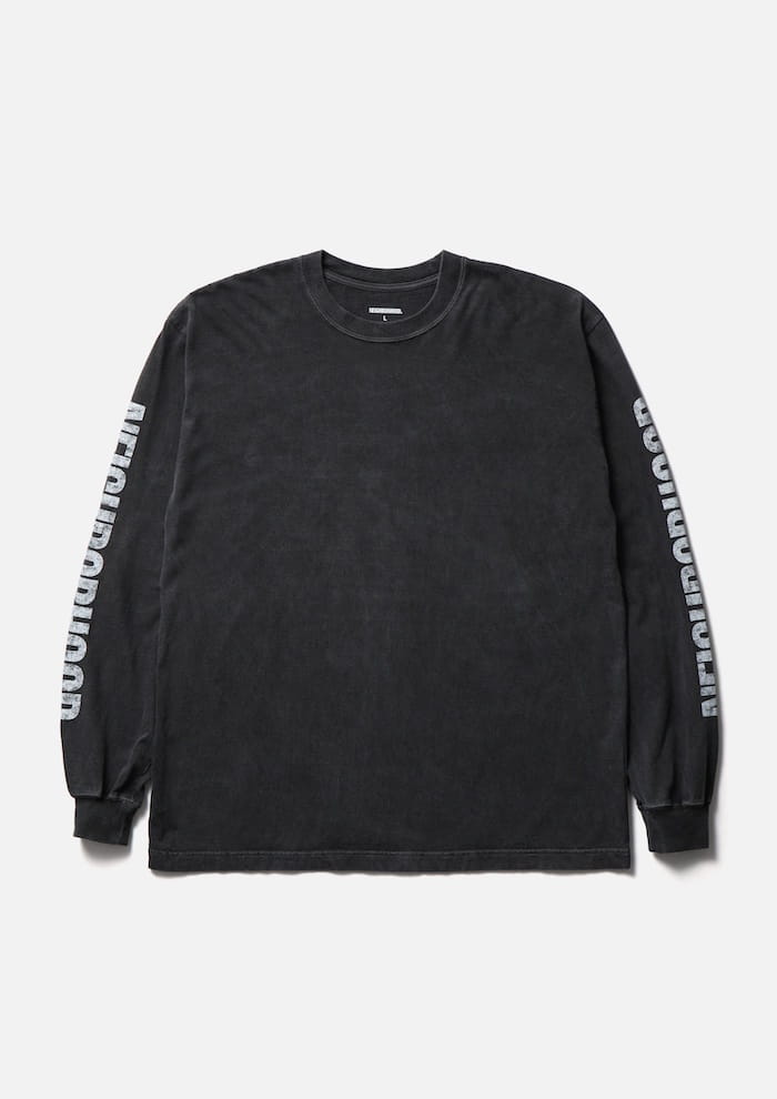 NEIGHBORHOOD Tシャツ 261PCNH-LT03 黒 M NEIGHBORHOOD(ネイバーフッド)｜NH . TEE LS-3｜正規通販取扱店 In STATE