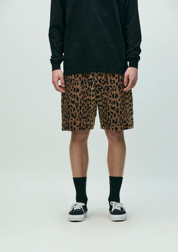 NEIGHBORHOOD ヒョウ柄ショートパンツ NEIGHBORHOOD(ネイバーフッド)｜NH X HIPPOPOTAMUS . TERRY CLOTH