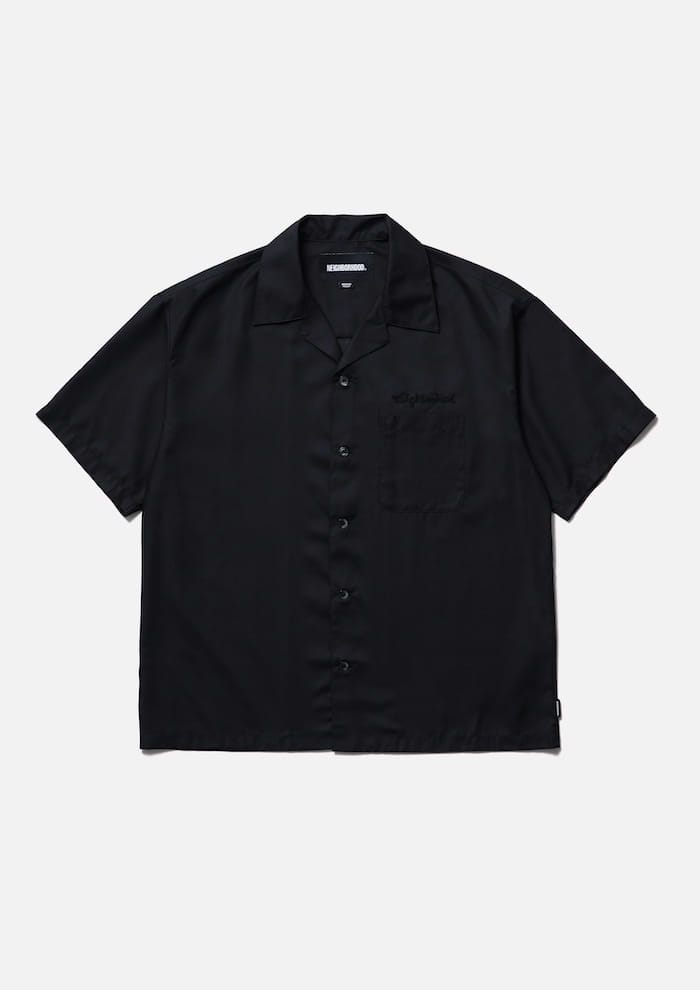 NEIGHBORHOOD SOLID COLOR HAWAIIAN SHIRT SS