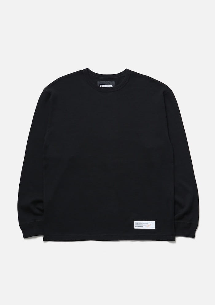NEIGHBORHOOD HONEYCOMB FABRIC CREWNECK LS