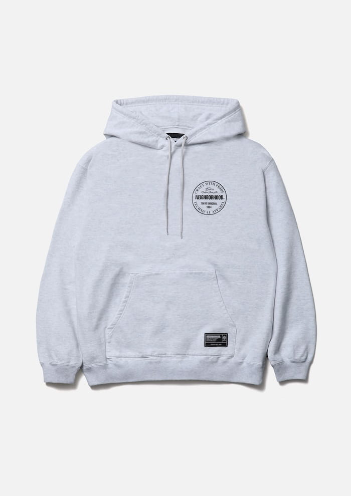 NEIGHBORHOOD STAPLE SWEAT HOODIE LS