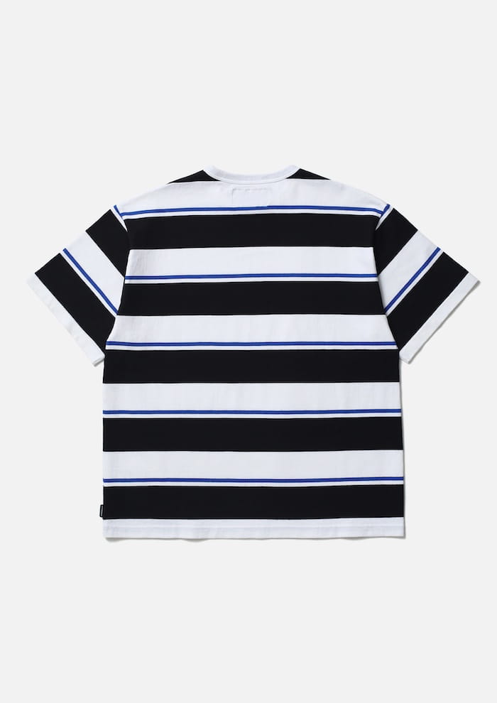 【濃紺】NEIGHBORHOOD ネイバーフッド231 赤耳 セルビッチ M NEIGHBORHOOD(ネイバーフッド)｜BORDER CREW NECK SS｜正規通販取扱店