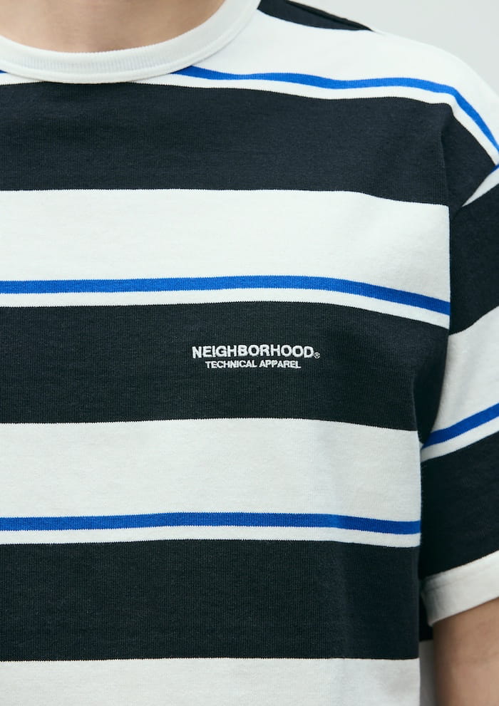 NEIGHBORHOOD(ネイバーフッド)｜BORDER CREW NECK SS｜正規通販取扱店