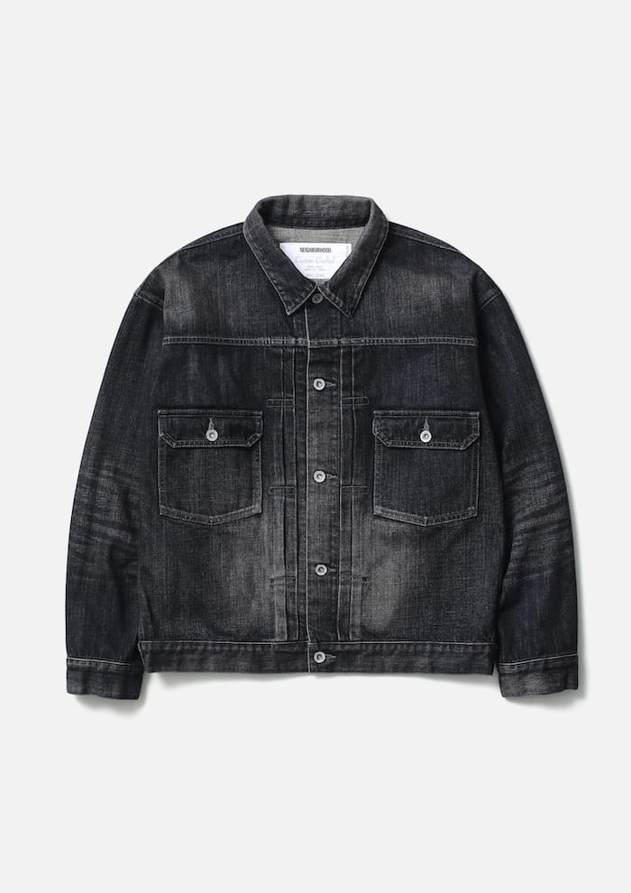 NEIGHBORHOOD WASHED DENIM TYPE-2 JACKET