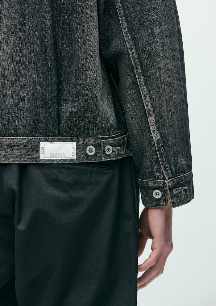 NEIGHBORHOOD(ネイバーフッド)｜WASHED DENIM TYPE-2 JACKET｜正規通販