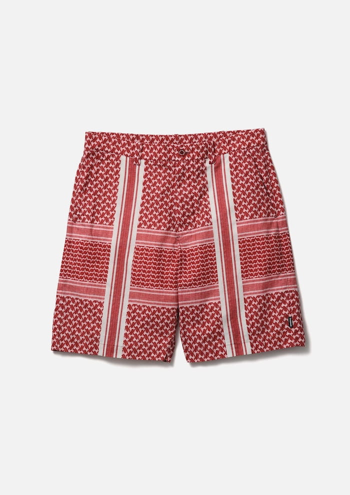 NEIGHBORHOOD SHEMAGH PATTERN SHORT PANTS