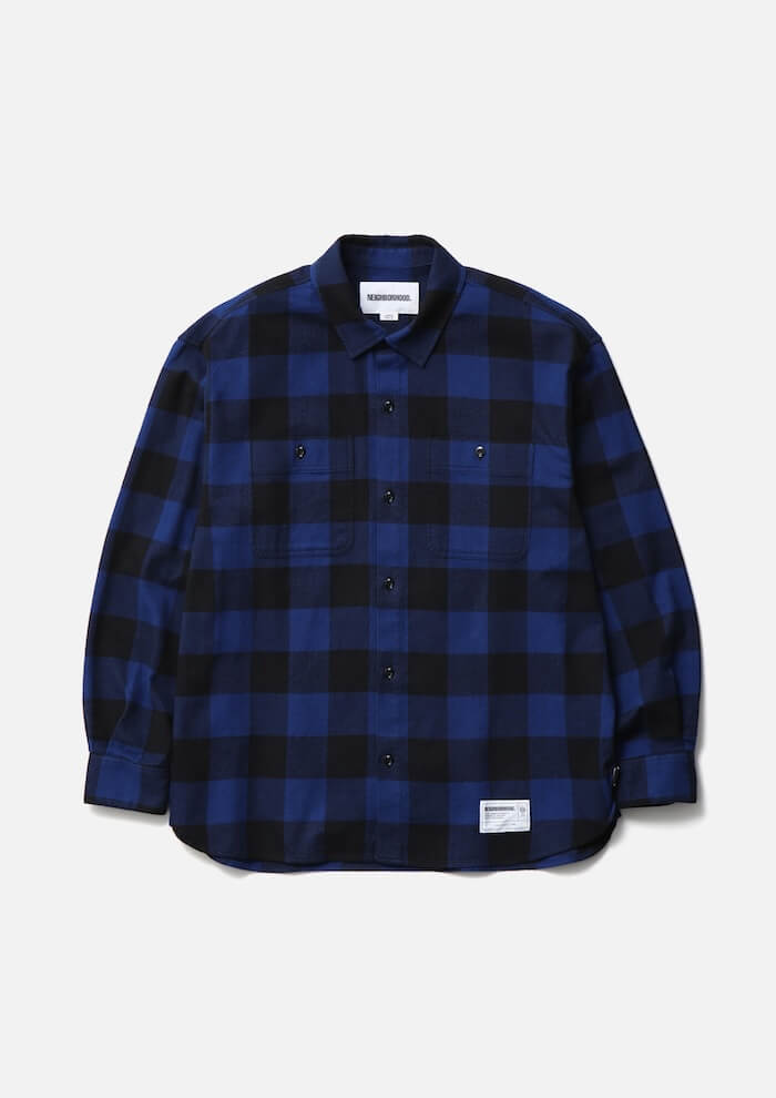 NEIGHBORHOOD BUFFALO CHECK SHIRT LS