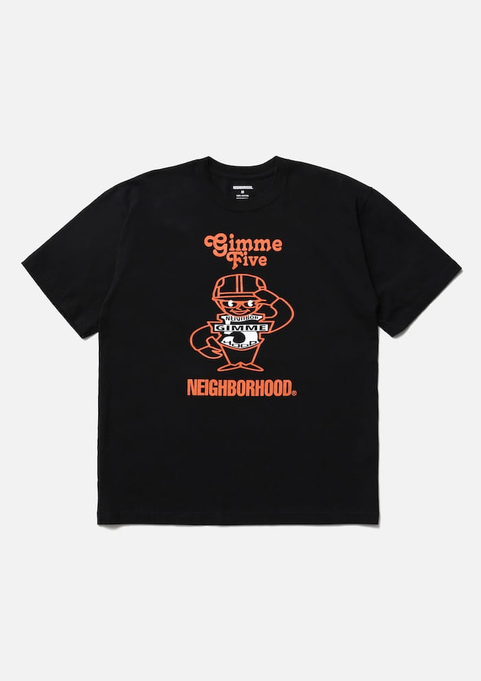 NEIGHBORHOOD NH X GIMME FIVE . TEE SS-1