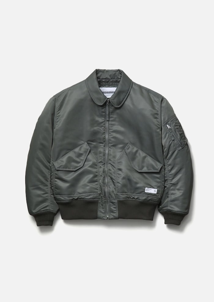 NEIGHBORHOOD CWU TYPE FLIGHT JACKET