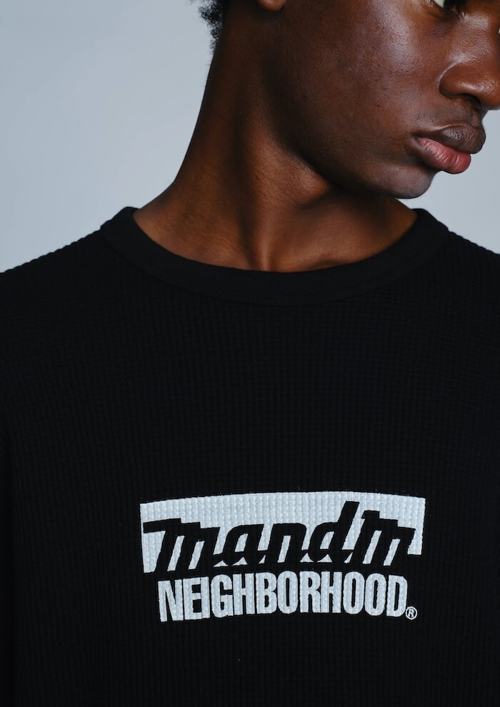 NEIGHBORHOOD(ネイバーフッド)｜NH X M&M . WAFFLE FABRIC CREWNECK LS