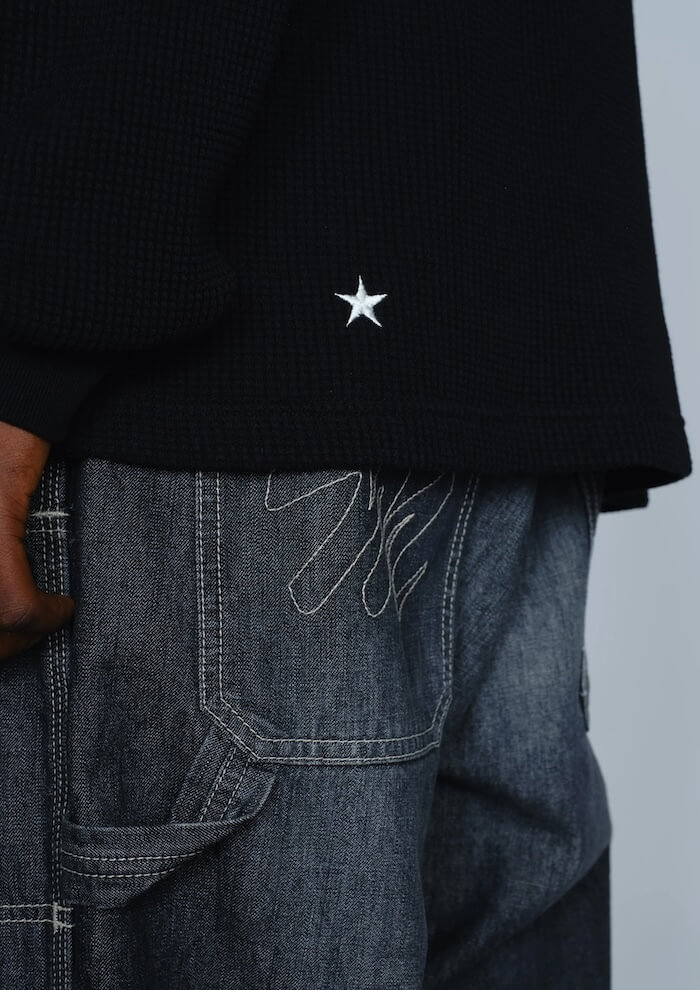 NEIGHBORHOOD(ネイバーフッド)｜NH X M&M . WAFFLE FABRIC CREWNECK LS