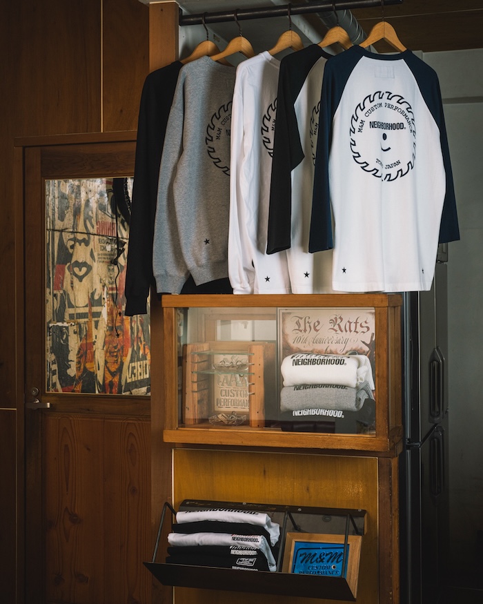 NEIGHBORHOOD(ネイバーフッド)｜NH X M&M . CLASSIC RAGLAN 3Q｜正規