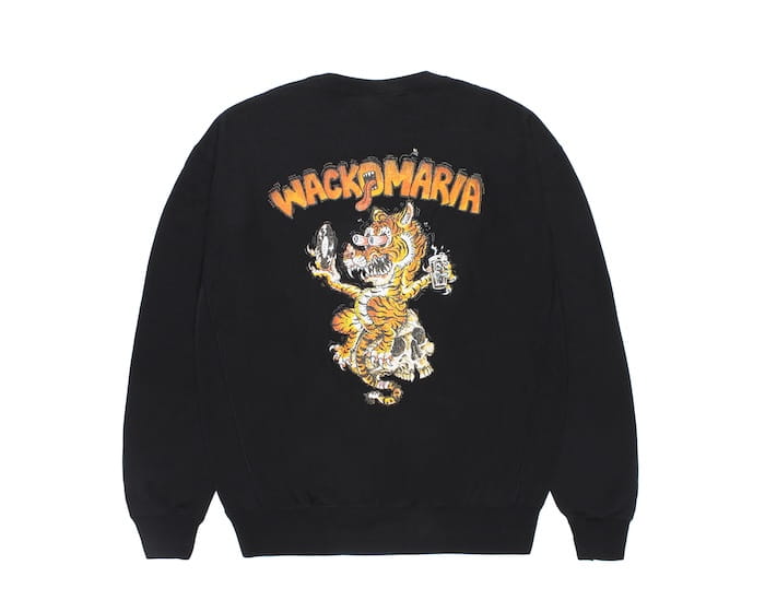 WACKO MARIA CHAMPION / REVERSE WEAVE CREW NECK SWEAT SHIRT