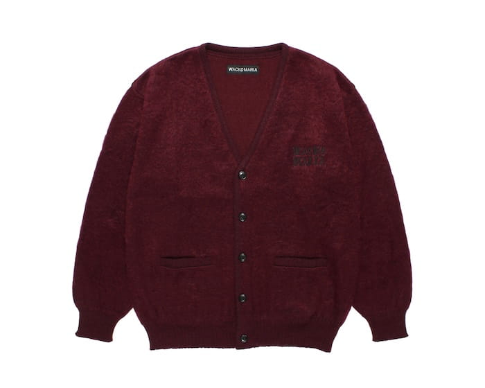 WACKO MARIA MOHAIR CARDIGAN